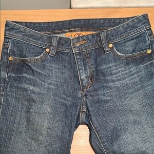 Tory Burch Blue Denim Jean Bermuda Shorts size 26